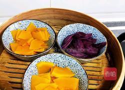 紫薯南瓜酸奶杯的做法图解5