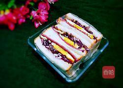 紫甘蓝三明治的做法图解18