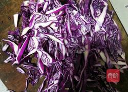 紫甘蓝三明治的做法图解2