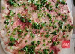 Illustration of how to make scallion pancakes 6