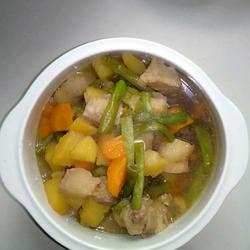 土豆四季豆炖肉的做法[图]