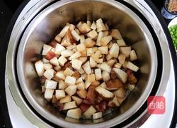 杏鲍菇腊肠焖饭的做法图解8