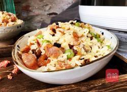 杏鲍菇腊肠焖饭的做法图解15