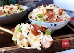 杏鲍菇腊肠焖饭的做法图解16