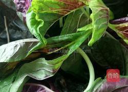 蒜炒苋菜的做法图解1