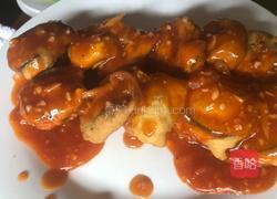 糖醋茄盒的做法图解13