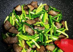 蒜薹炒腊肉的做法图解10