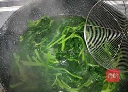 白芸豆拌菠菜的做法图解3