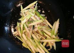 芦笋肉沫的做法图解9