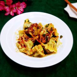 浇汁饺子(韭菜鸡蛋馅）的做法[图]