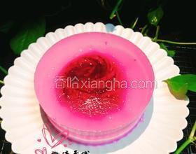 玫瑰花水果凍