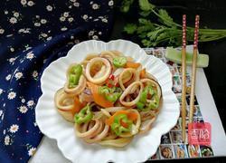 青椒洋葱炒鱿鱼圈的做法图解8