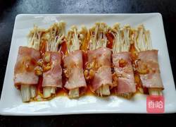 金针菇培根卷的做法图解7