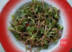 马齿苋鸭蛋汤的做法图解1