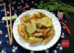 小清新柠檬鸡爪的做法图解8