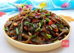 酸辣海带头的做法图解1