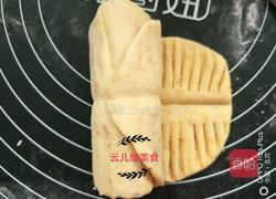 黄玫瑰花红薯花卷的做法图解11