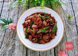 青椒炒大肠的做法图解12