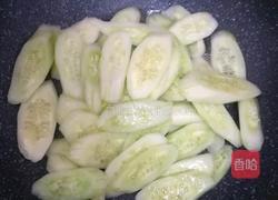 黄瓜炒蛋的做法图解4