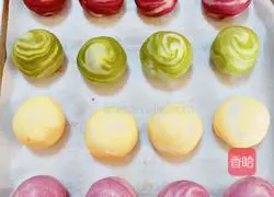 Illustration of spiral egg yolk cake 23