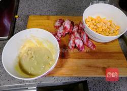 香肠玉米豆腐乳披萨的做法图解1