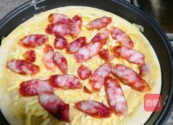 香肠玉米豆腐乳披萨的做法图解5