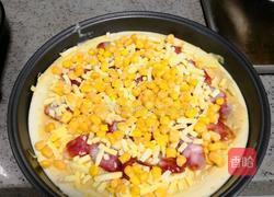 香肠玉米豆腐乳披萨的做法图解7