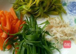 创新虾米黄花西蓝花的做法图解2