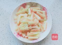 西瓜皮炒肉的做法图解3