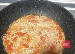 金针菇豆腐汤的做法图解11