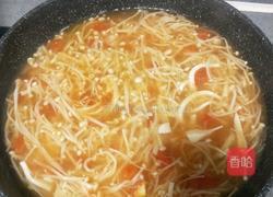 金针菇豆腐汤的做法图解14