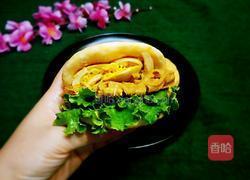 花干鸡蛋夹馍的做法图解1