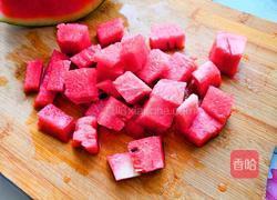 西瓜沙冰的做法图解2