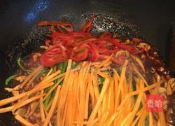 酱香五彩鸡丝的做法图解7