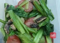 香肠炒小白菜（家常菜）的做法图解7