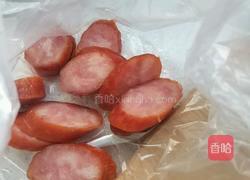 香肠炒小白菜（家常菜）的做法图解2