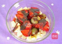 水果巧克力沙拉的做法图解10