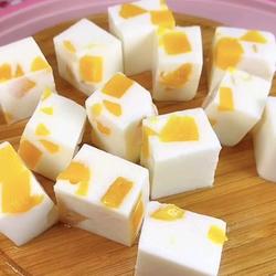 冰凉特仑苏牛奶芒果块的做法[图]