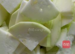 浦瓜炒猪肝的做法图解1