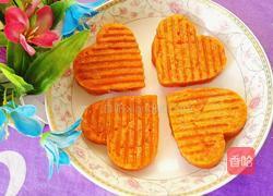 西瓜牛奶煎饼(心形)的做法图解17