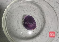 紫薯燕麦甜甜圈的做法图解3