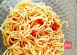 清爽拌面的做法图解4