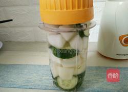 黄瓜蜂蜜梨子汁的做法图解6
