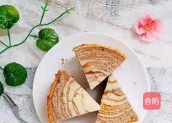 可可斑纹蛋糕的做法图解11