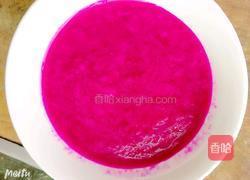 五彩芋圆的做法图解3