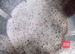 黑玉米玫瑰牛奶饮的做法图解11