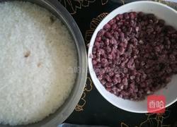 红豆糯米八宝饭的做法图解1