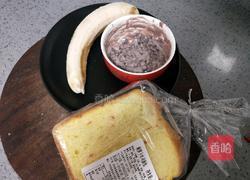 香蕉红豆三明治的做法图解6