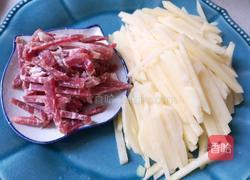 家常土豆丝炒豆角的做法图解6