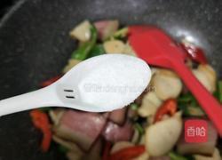 杏鲍菇炒腊肉的做法图解14